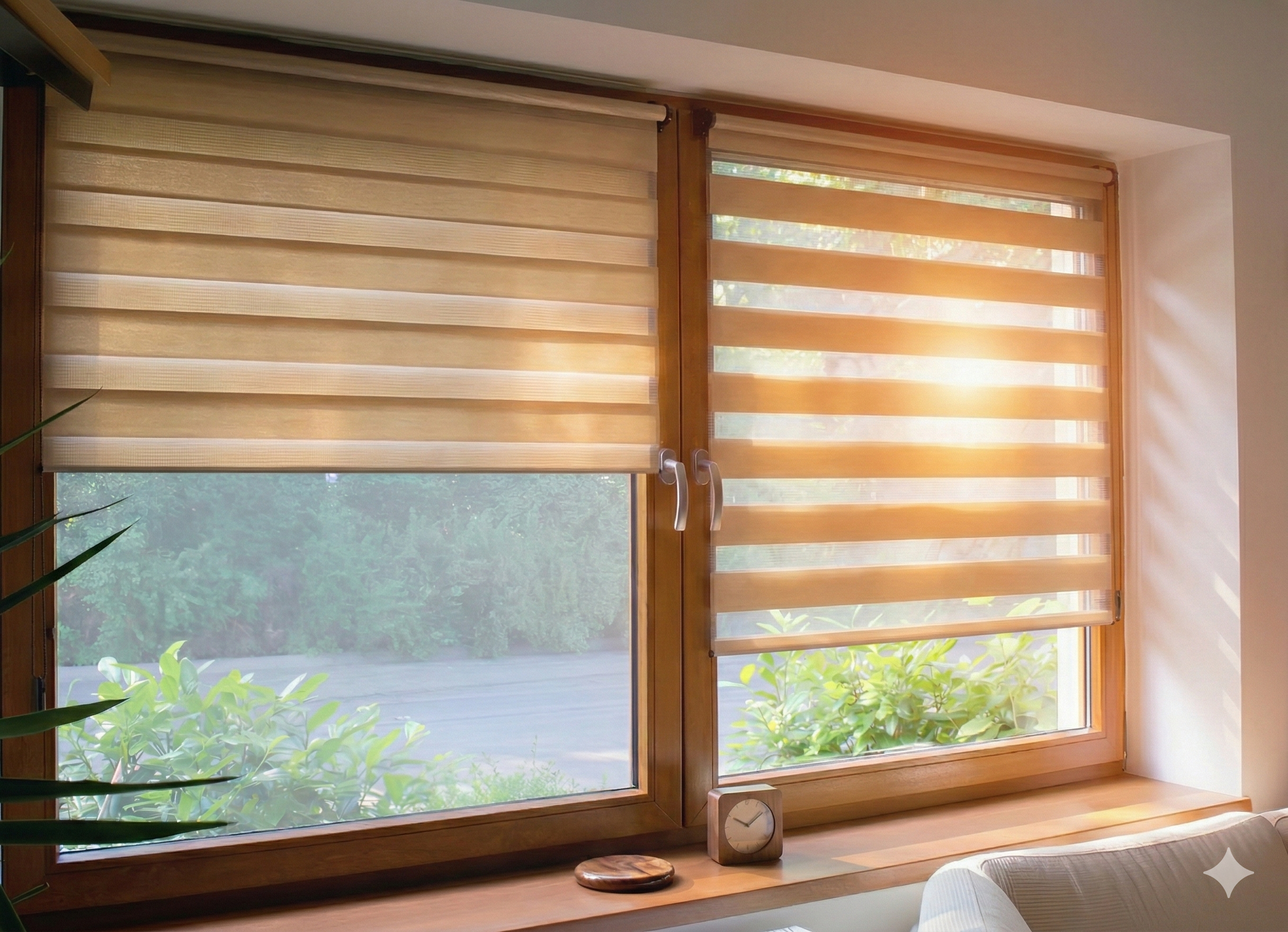 Jaluzele Zi-Noapte Mătase