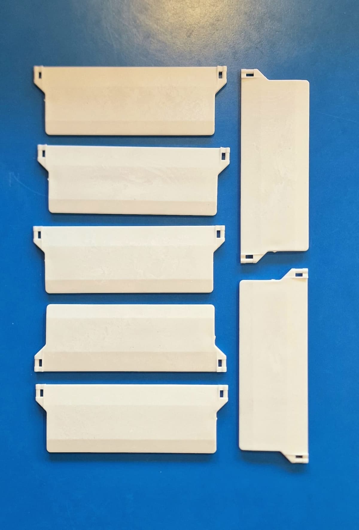 Greutate lamela tip Biscuiti pentru jaluzele verticale