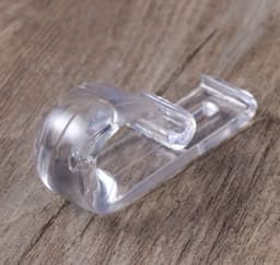 Piesa transparenta fixare lant pentru tamplarie sau perete